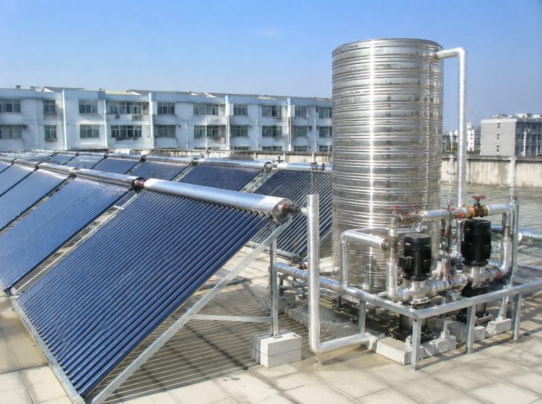 硚口区商用大容量真空管太阳能热水系统